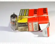 RCA and Sylvania 6EV5 Vacuum Tubes Tested NOS Lot Of 3 +Box