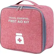 Perfk Medicine Storage Bag, First Aid Kits, Emergency Bag Oxford Cloth Travel Medication Organizer Home Medical Bag,