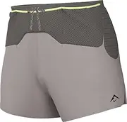 [Nike] Second Sunrise Dri-Fit ADV Running Shorts with Lining (Men, Approx. 12.5 cm), College Grey/Cave Stone/Black, HJ3572-009, M