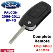 FORD FALCON BF REMOTE FLIP KEY BLANK CAR KEY COMPLETE KEY READY FOR PROGRAMMING