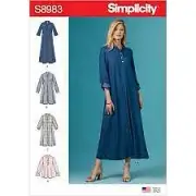 Simplicity Sewing Pattern 8983 Misses Dress Top Size 14-22 R5