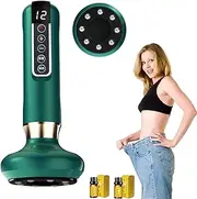 Bluile Anti Cellulite Massager - Handheld 12 Gear Rapid Burning Cellulite Remover (Green)