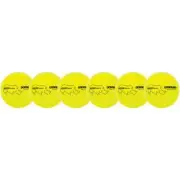 Champion Sports RXD6NYSET Rhino Skin Dodgeball Set Neon Yellow - Set of 6