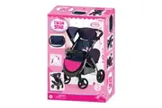 Bayer 68cm Twin Star Trendy Doll Pram Kids Children Pull Push Fun Pretend Toy 3+