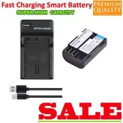 Battery + Led Charger for Pentax K-01 K3 K5 K5 MkII K7 645D DLI90 D-LI90