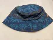 Wonder Nation Boys Sun Hat Reversible Bucket One Size Multi Orange UPF 50+