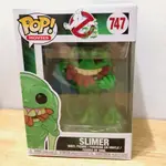 【現貨】外盒良好，有保護殼 FUNKO POP 747 魔鬼剋星 史萊姆 吃熱狗 SLIMER