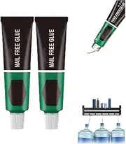 Wealthyn Glue, No More Nails Glue, Nail Free Glue, No More Nails, Nail Free Adhesive, Multifunctional Glue, All-Purpose Glue, Quick-Drying GlueNail-Free Glue Adhesive Sealant, Nails Glue Strong (2pcs)