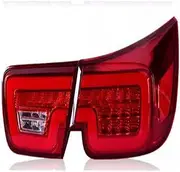 Tail Light Assembly For Chevrolet For Malibu 2012-2015 LED Rear Running Lamp + Brake + Reverse Lamp + Dynamic Turn Signal Car LED Tail Light Taillight LED Rear Lights(2 sides Red)