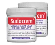 2x 250g Sudocrem Soothing/Healing Cream Baby Nappy Rash/Eczema/Dermatitis