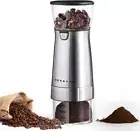 Coffee Grinder Electric, Adjustable Ceramic Burr Coffee Bean Grinder Machine