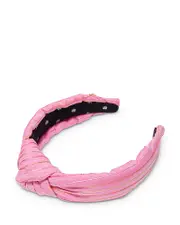 Lele Sadoughi x Wicked Glinda Knotted Stripe Headband