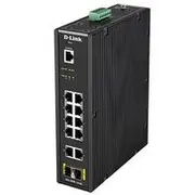 D-LINK DIS-200G-12SW 12-Port Gigabit Industrial Smart Managed Switch