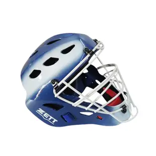 《星野球》ZETT 棒球 成人 捕手全罩式頭盔 捕手面罩  黑 深藍 寶藍色