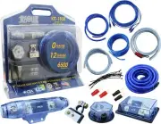 Pro Series Complete 0 Gauge Amplifier Installation Kit for any Car Truck RV or B