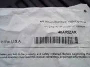 New Whelen 400 Linear TIR LED Series AMBER LENS P/N 40A02ZAR