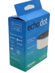 Amazon Echo Dot Smart Assistant 2nd Generation White Black