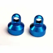 Traxxas Shock Caps Aluminum (Blue) (2) - TRA2760