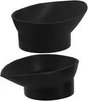 ERINGOGO Microscope Spacer Telescope Cover Slips for Eyepiece Smart Lens Eyepiece Comfortable Rubber Protection