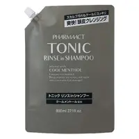 在飛比找PChome24h購物優惠-日本 熊野 TONIC 雙效冰涼洗髮精補充包 800ml