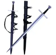 Training Practice Sparring Sword Medieval Battle Ready Steel Knight Crusader
