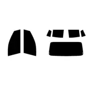 For Daihatsu Cuore 5-door Hatchback 2006-16 Full Pre Cut Window Tint Kit Film
