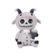 PT Furry Bones Billy the Goat Skull Resin Mini Figure