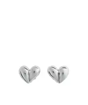 Drop Clip Earrings One size silver