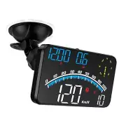 Car Digital GPS Speedometer HUD Head Up Display for Vehicles MPH Overspeed Alarm