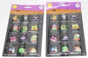 Jo Ann Spooky Hollow Halloween Mini Ornaments Jack-o-lantern 1 Inch 24 Total
