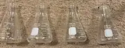 Pyrex 250 ml Glass Flask Beakers (Set of 4) Model 4980