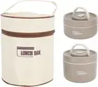 Thermal Box Lunch Box Set, Portable Insulated Lunch Container Adults Kids School