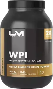 UM Sports Whey Protein Isolate WPI, 100% Whey Isolate Lean Protein Powder for...