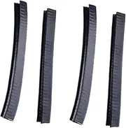 Mipcase 2Pairs Collision Skateboard Bumper Strips Durable Deck Protectors for Edge Protection Easy Tool Installation Fits Skateboards and