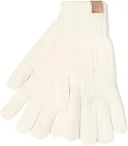 [JINZIJINYU] Womens Knitted Gloves Solid Color Split Finger Touch Screen Gloves Fingerless Cold Protection Cycling Ski Gloves