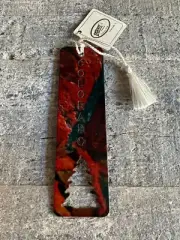 Book Mark Native Lazart animal nature metal Laser Cut Bookmark Thirstystone NEW