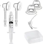 2pairs Inverted Nipple Puller Nipple Aspirator Corrector Women Nipple Suckers