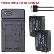 DMW-BMB9 or Charger for Panasonic Lumix DMC-FZ40 FZ45 FZ47 FZ48 FZ60 FZ62 FZ85