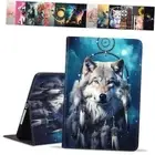 Case for Samsung Galaxy Tab A9 Plus 11 Inch 2023 Model (SM Dreamcatcher Wolf