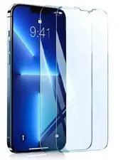 2 PCS Tough Tempered Glass Screen Protector for iphone 13 Pro Max
