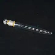10ml Lab Glass Conical Bottom Centrifuge Tube Scaled With Stopper Chemical Ware