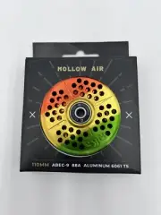 NKD Scooter Wheel Hallow Air 110mm ABEC-9 88A Aluminum 6061 T5 Reggae Colors C3