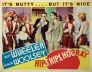 Hips Lobby Card Hooray Center Robert Woolsey Bert Wheeler Movie Old Photo