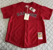 Mitchell & Ness David Ortiz #34 Men's Size XL Boston Red Sox BP Jersey $130