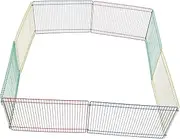 BESPORTBLE Iron Wire Small Animal Playpen Fence Hamster Playpen Pieces for Rabbit Exercise Pen