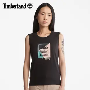 【現貨】斷碼清倉Timberland添柏嵐女春夏戶外純棉潮流印花透氣背心|A41Z2 可開發票