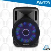 Fenton FT15LED-MK2 15? Inch Portable Speaker BT USB MicroSD