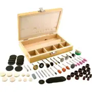1/8" Rotary Tool Accessory Bit Set Hobby Craft Jewelers Tools 100Pcs