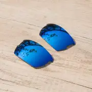 New Walleva Ice Blue Mr.Shield Polarized Replacement Lenses for Wiley X Valor