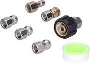 Sewer Blasting Kit, Washer Accessories Drain Cleaning Hose Flexible Line NPT1 / 4 Standard for Indoor Outdoor